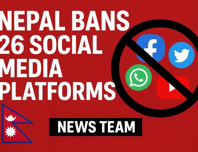 Nepal Blocks 26 Major Social Media Platforms Over Registration Non-Compliance